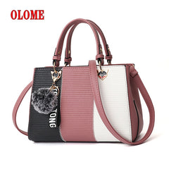 Brand Women Hairball Ornaments Totes Sequined Handbag Party Purse Ladies Messenger Crossbody Shoulder Bags Women Handbags - ULUXIA STORE